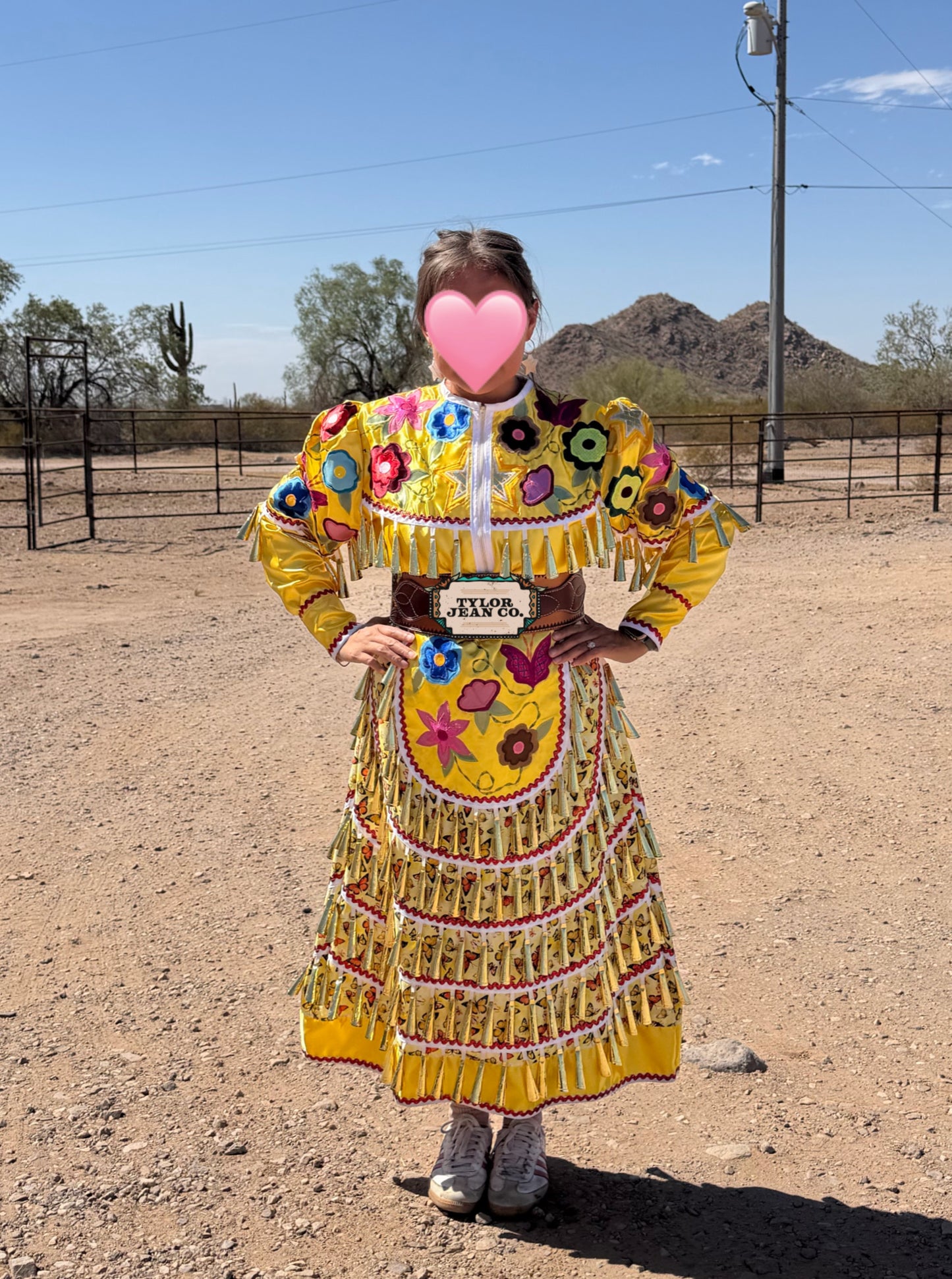 “For the love of florals” Jingle dress