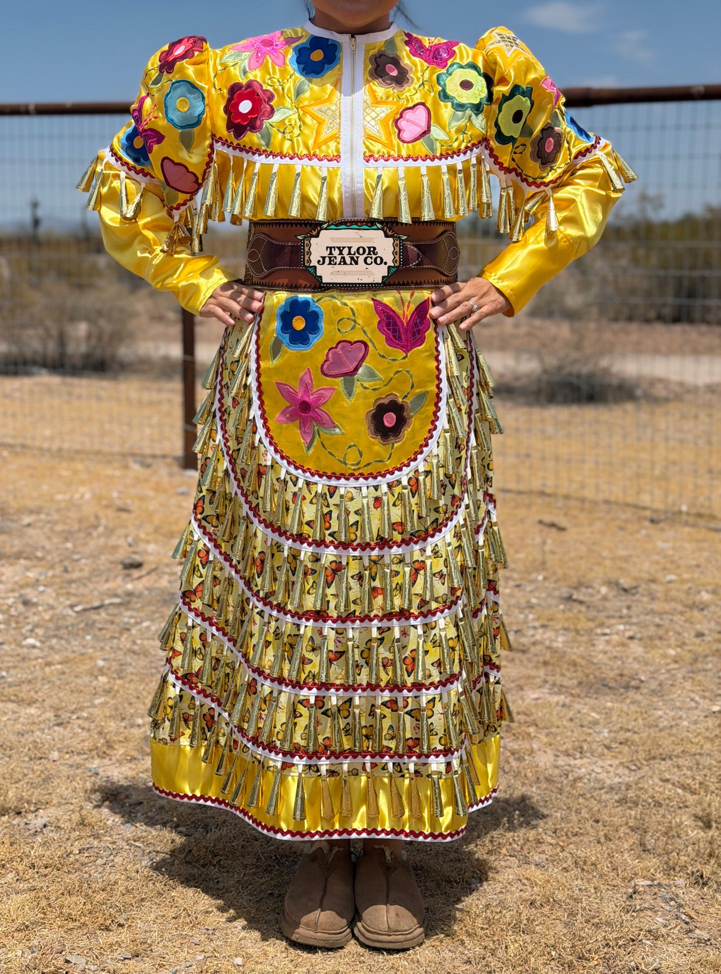 “Florals” Jingle dress
