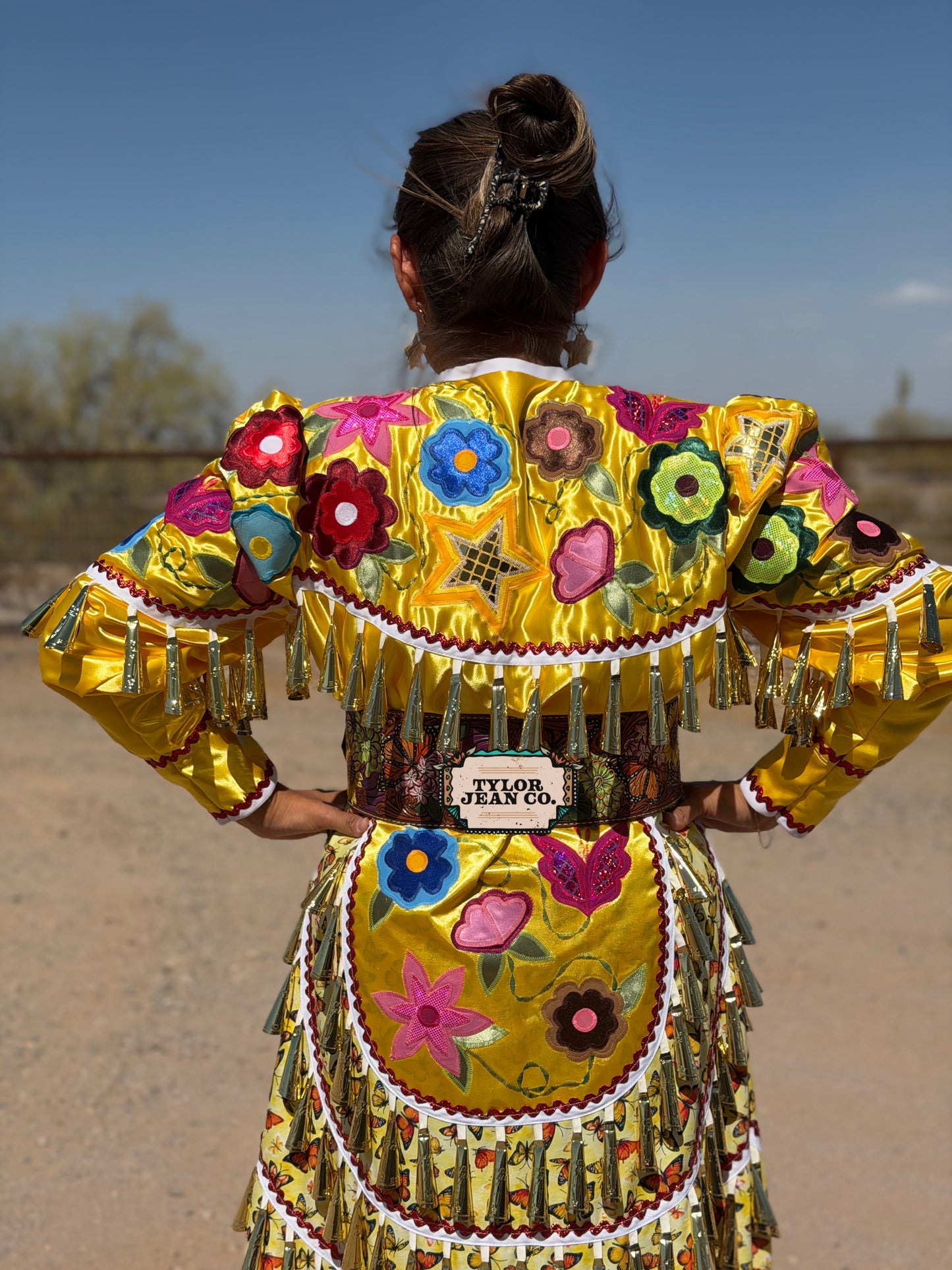 “For the love of florals” Jingle dress