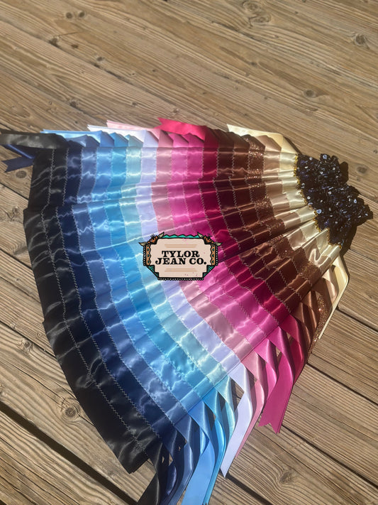 Stacked ribbons